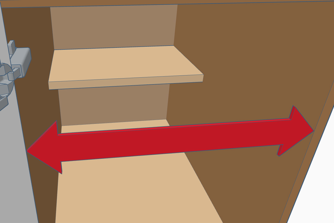 Frameless Upper Width Measurement